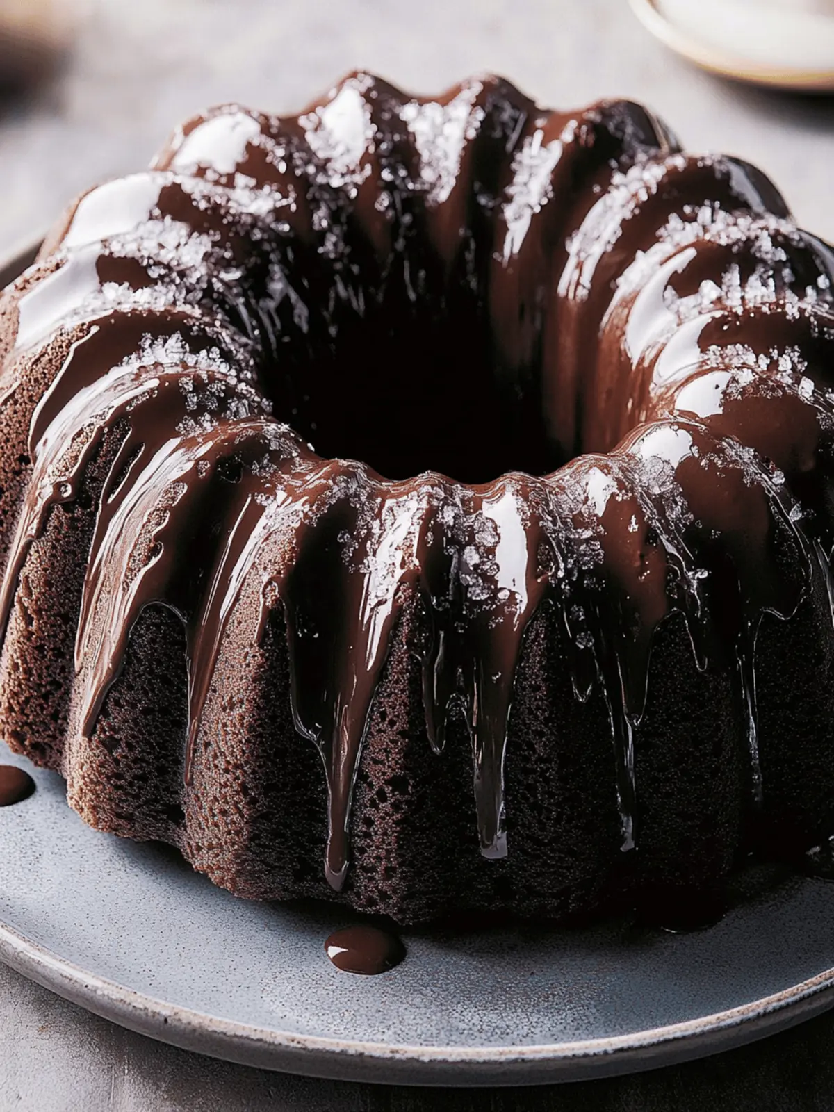 Fudgy Chocolate Bundt Cake