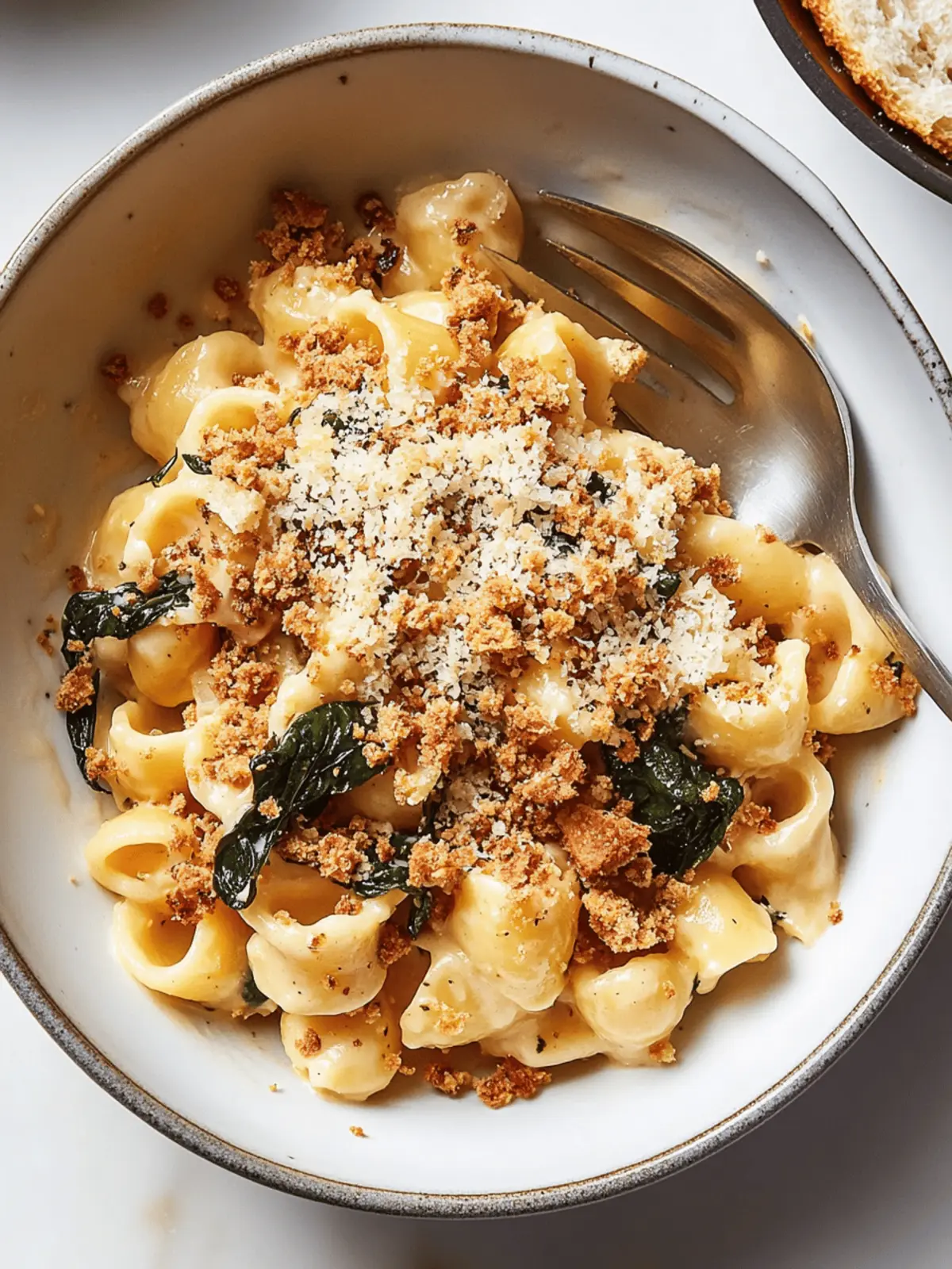 Weeknight Pasta With Stuffing Crumbs