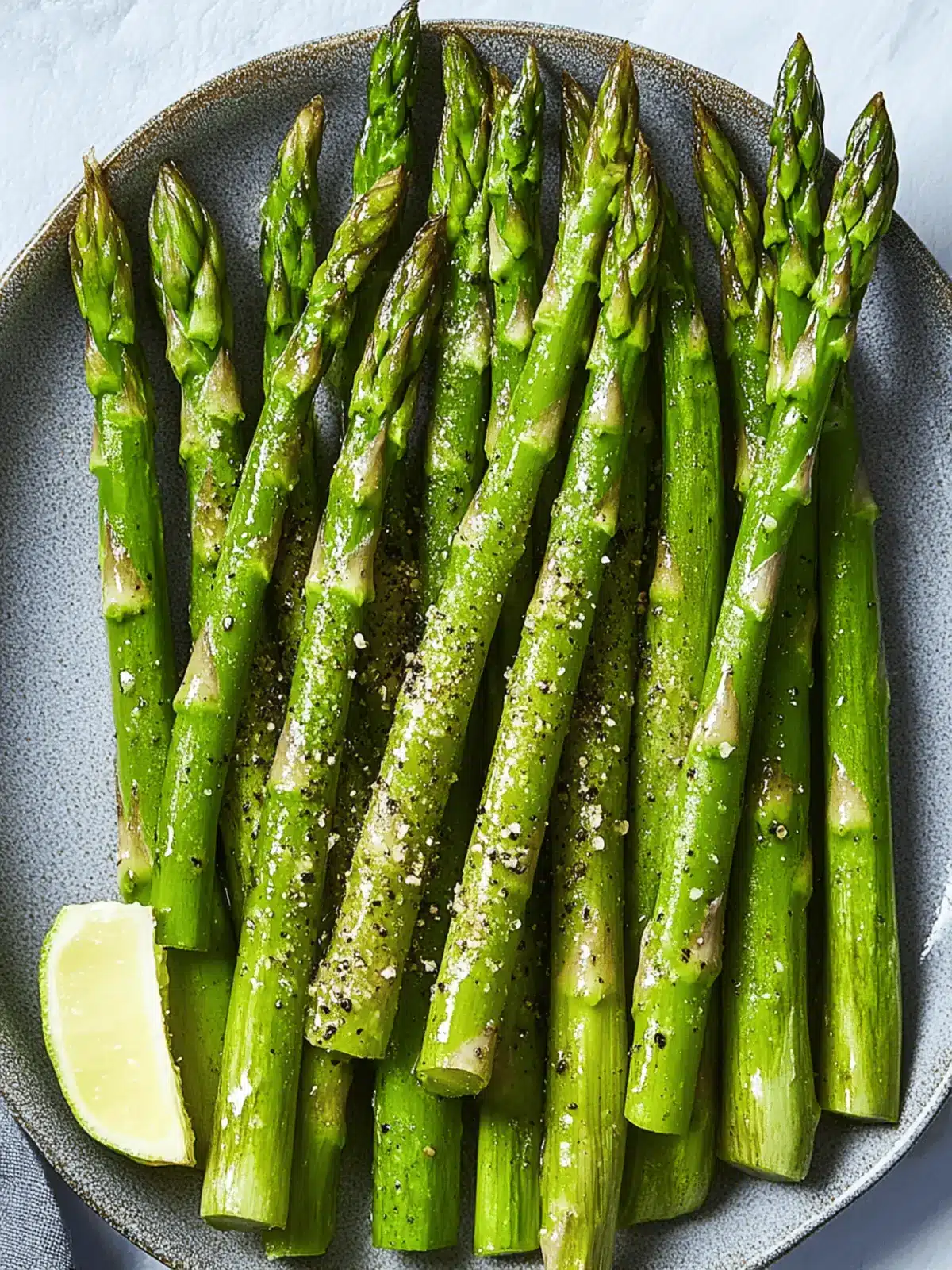 Steamed Asparagus