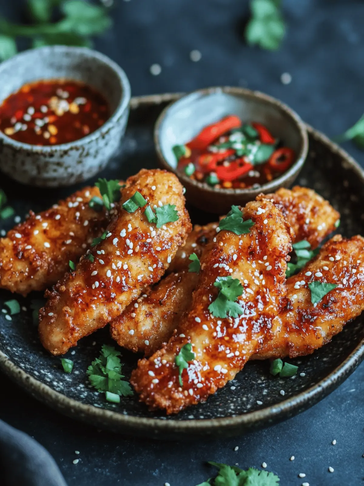 Crispy Asian Chicken Tenders