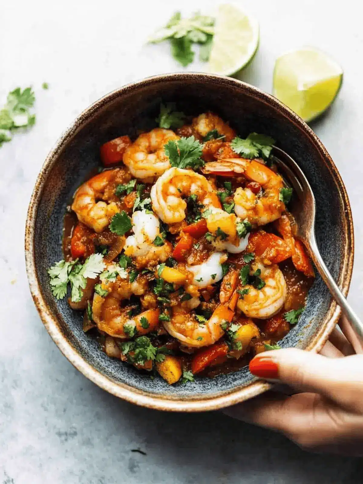 Spicy Shrimp Veracruz