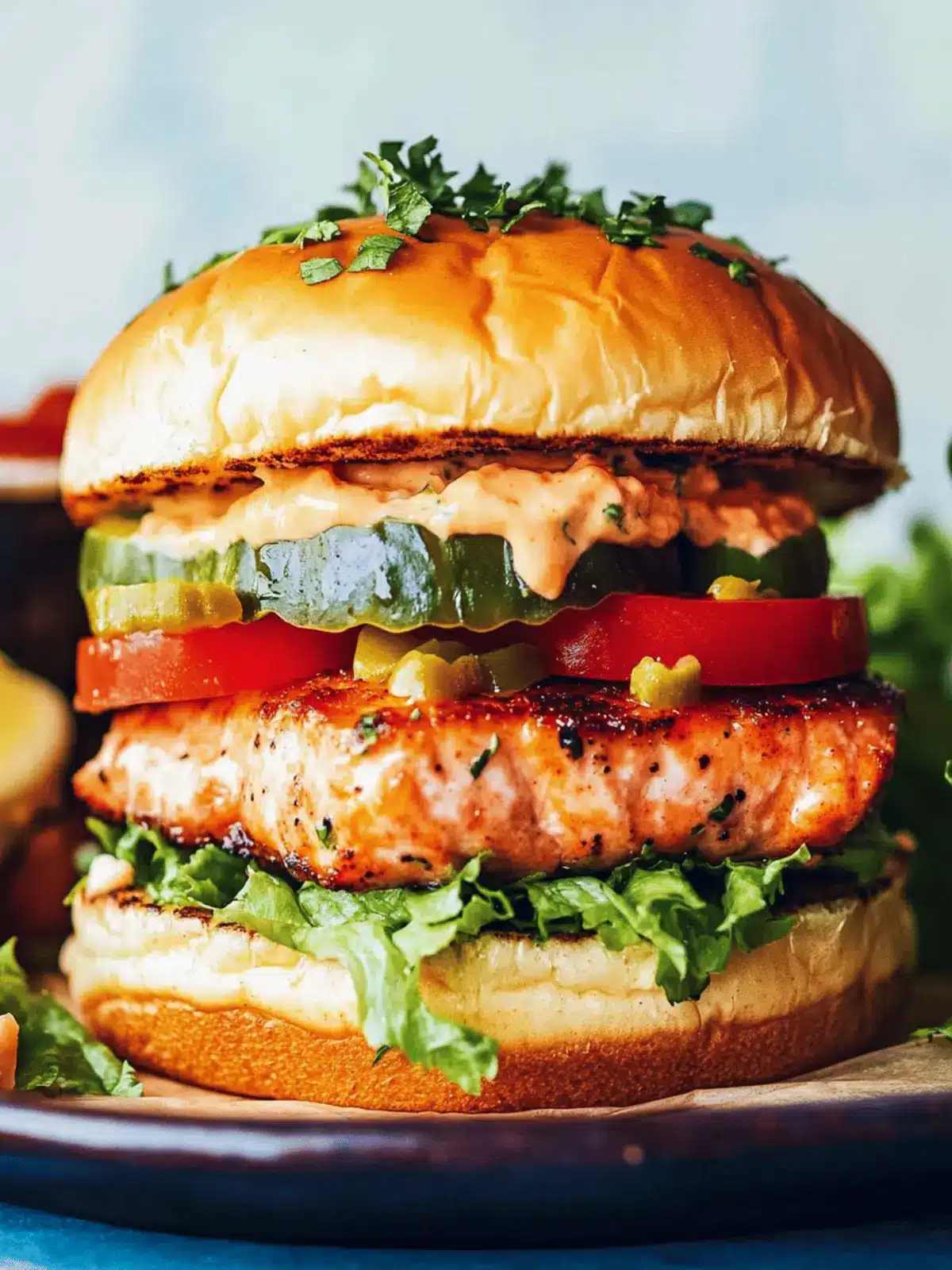 The Ultimate Salmon Burger (30 Minutes!)