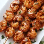 Jerk Shrimp Skewers with Jerk Butter Glaze