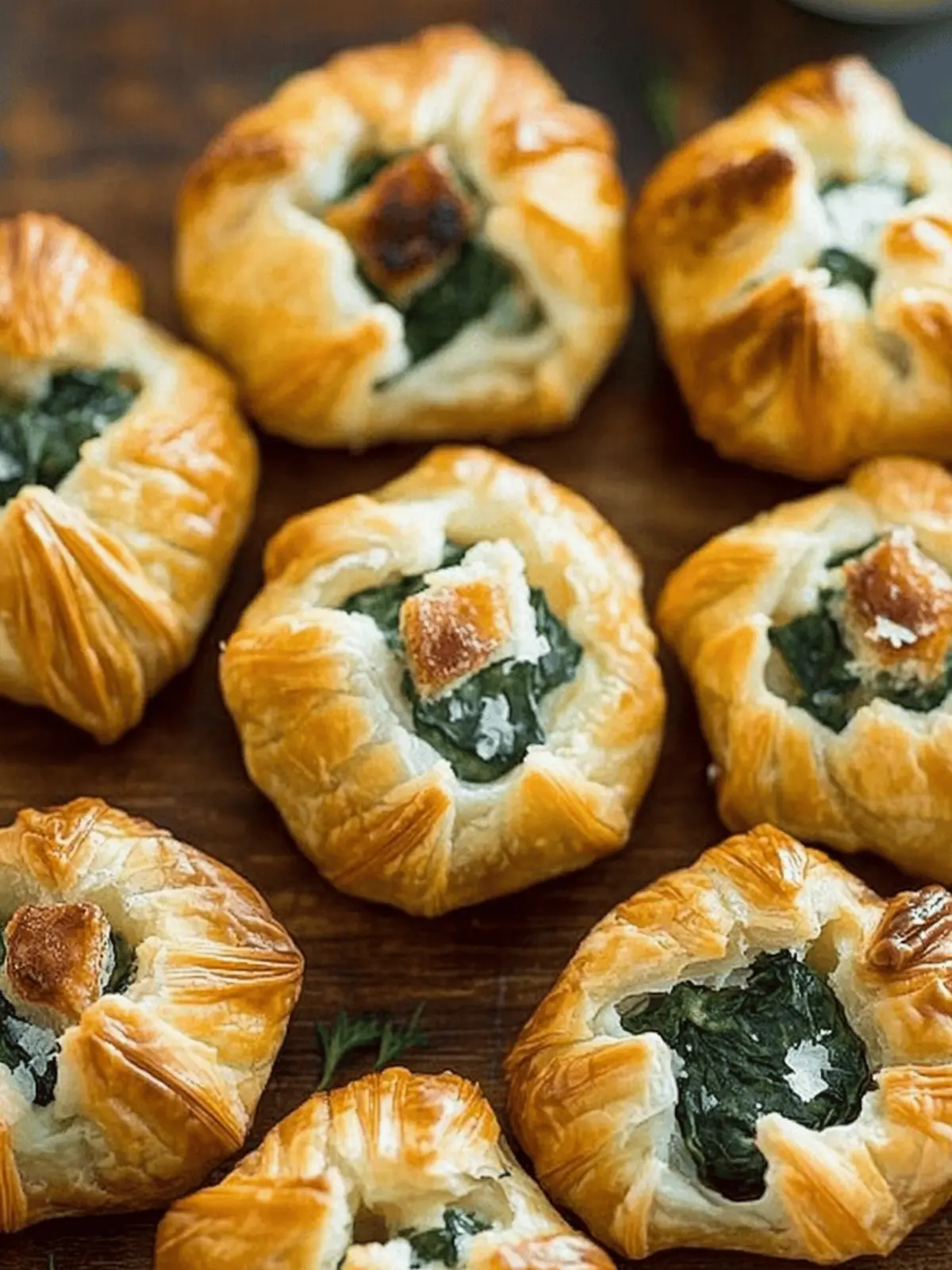 Spinach Puffs