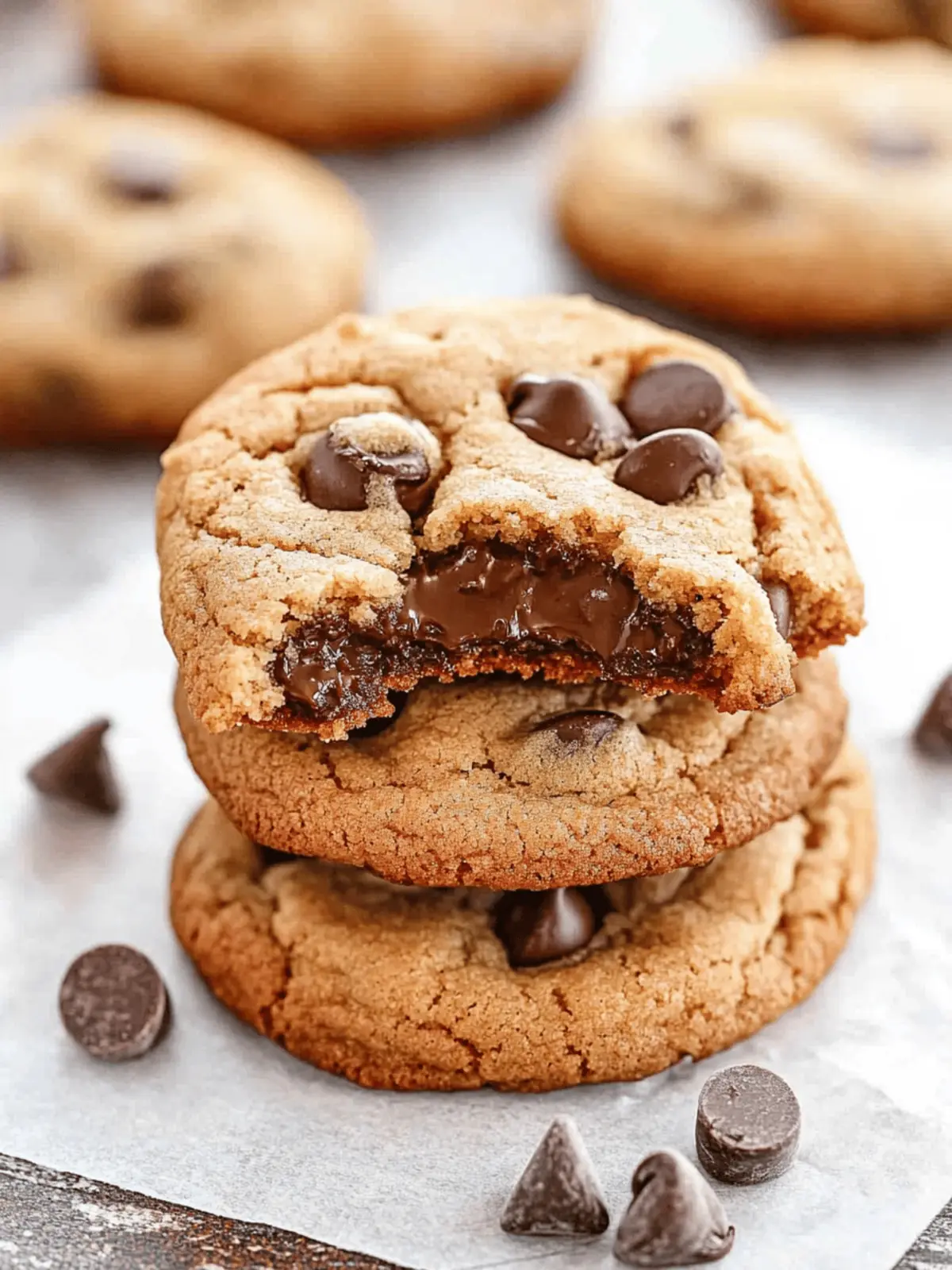 Chocolate Chip Coconut Oil Cookies
