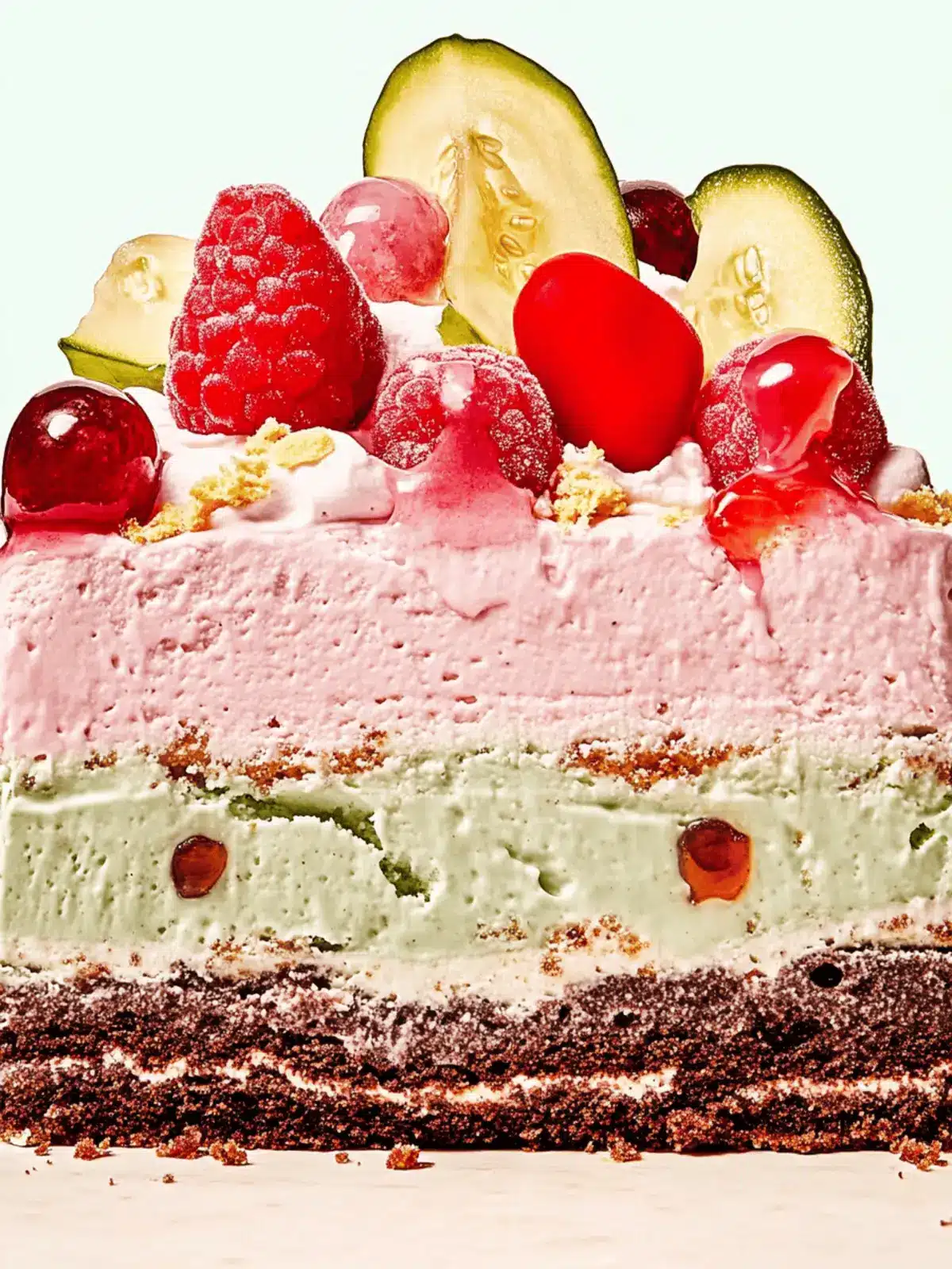 Spumoni Ice Cream Cake