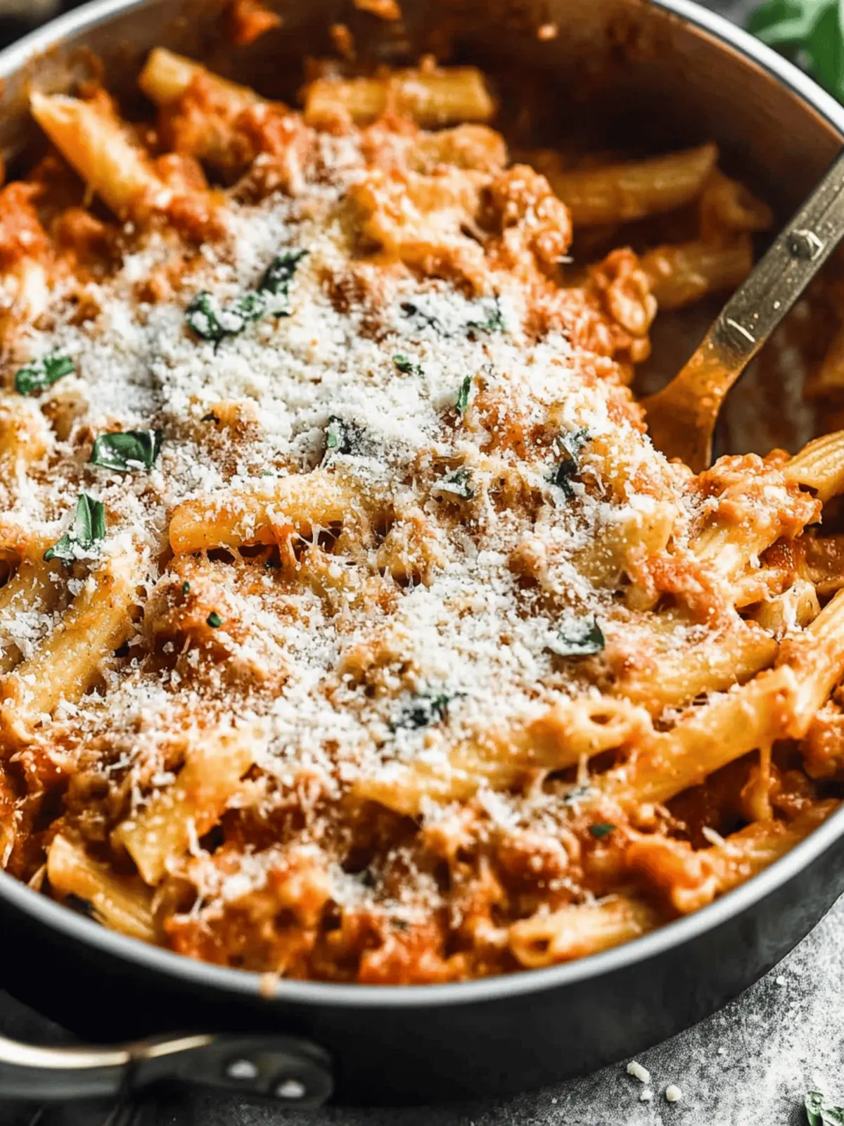 Chicken Parmesan Pasta