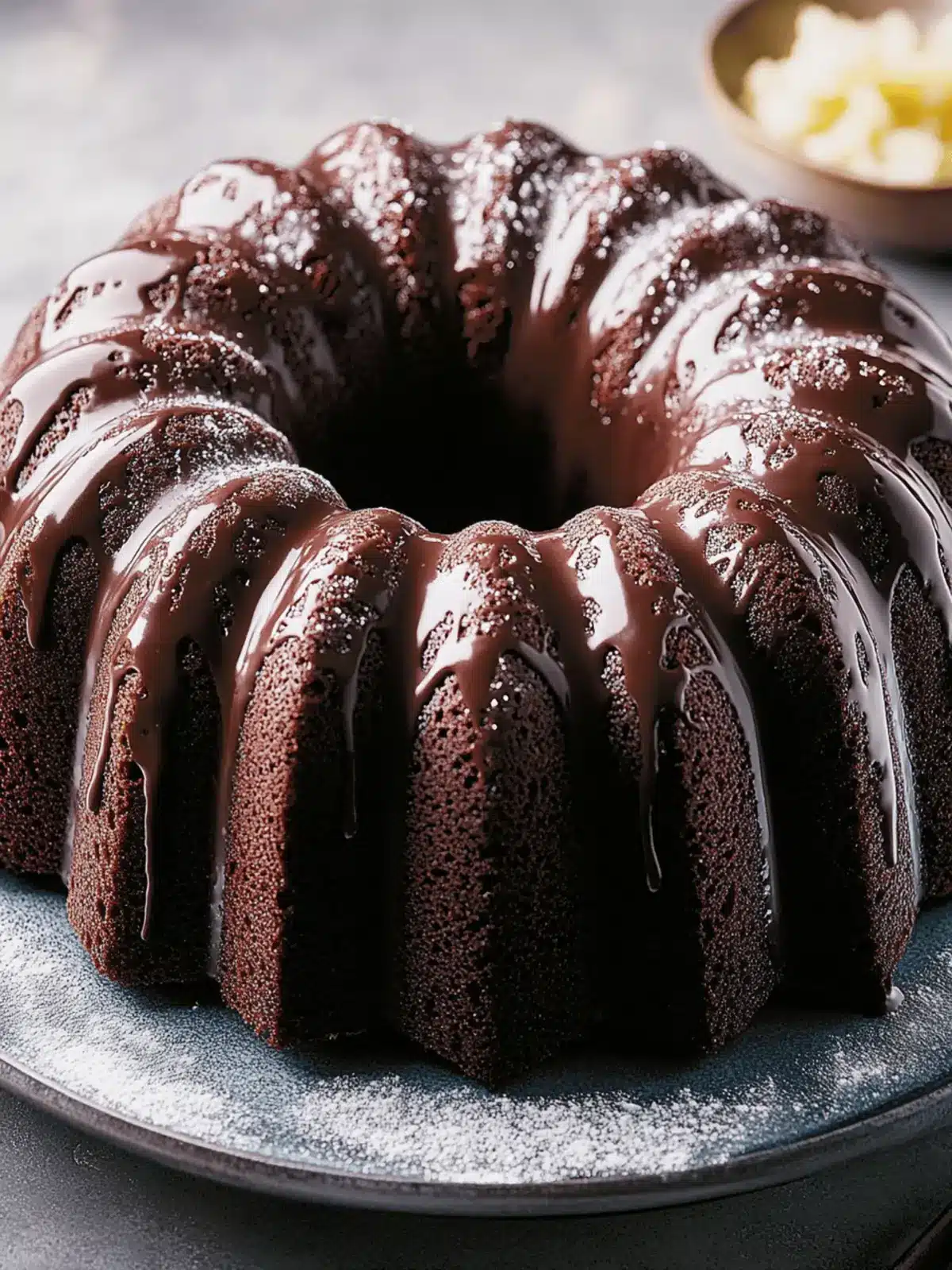 Fudgy Chocolate Bundt Cake