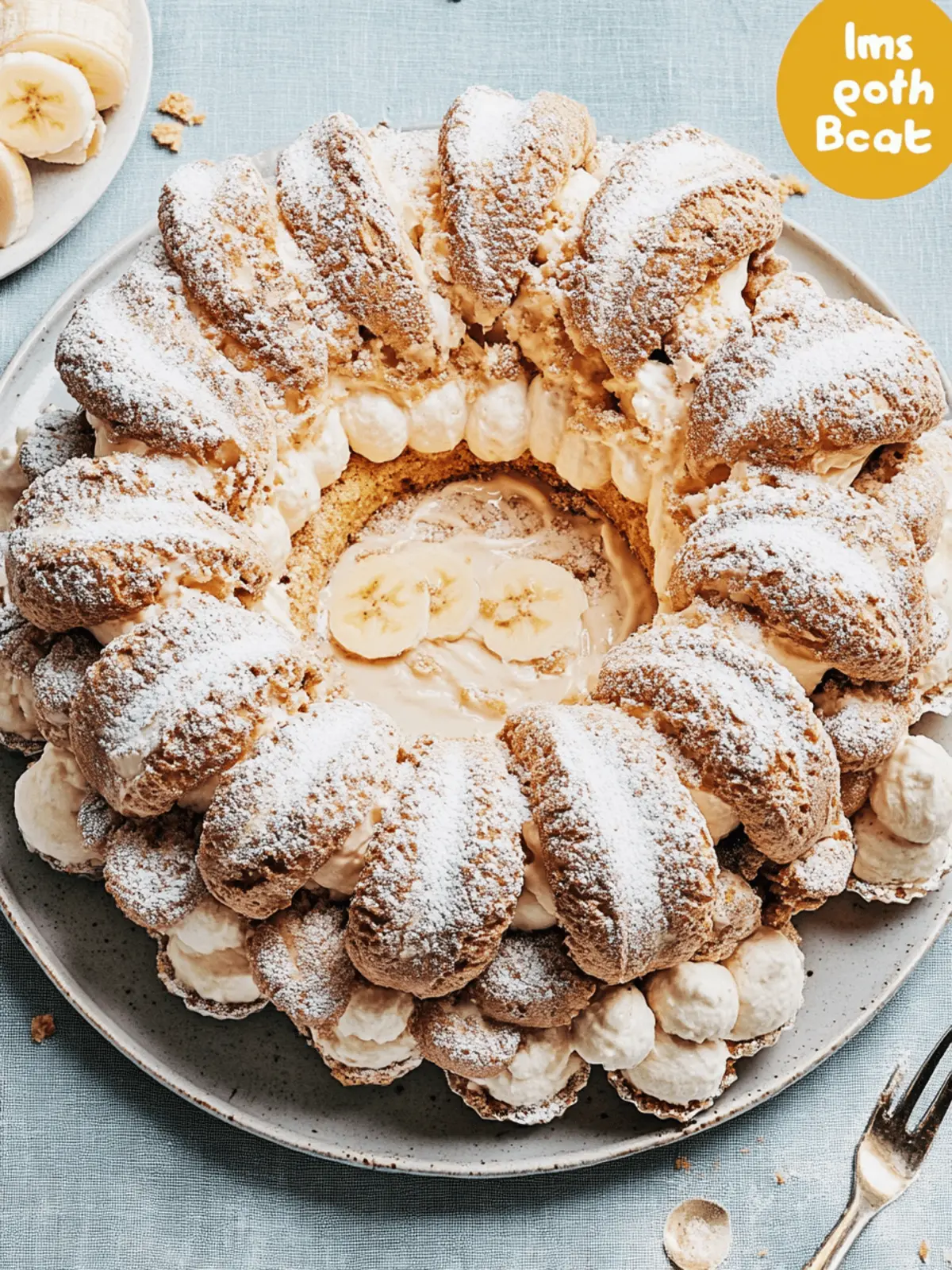 Banana Pudding Paris-Brest
