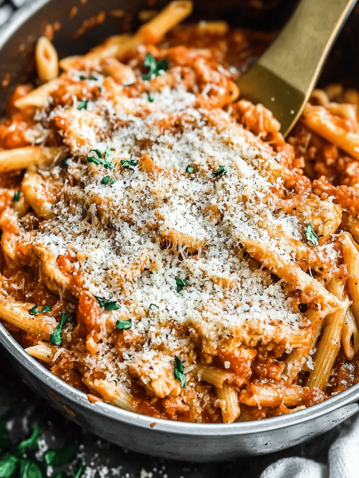 Chicken Parmesan Pasta