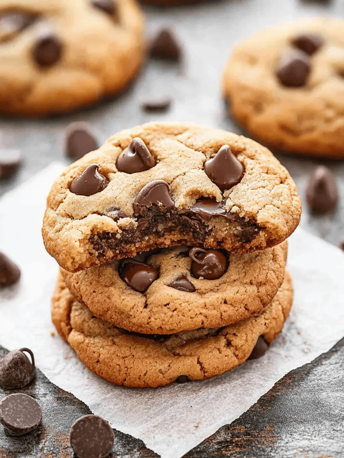 Chocolate Chip Coconut Oil Cookies