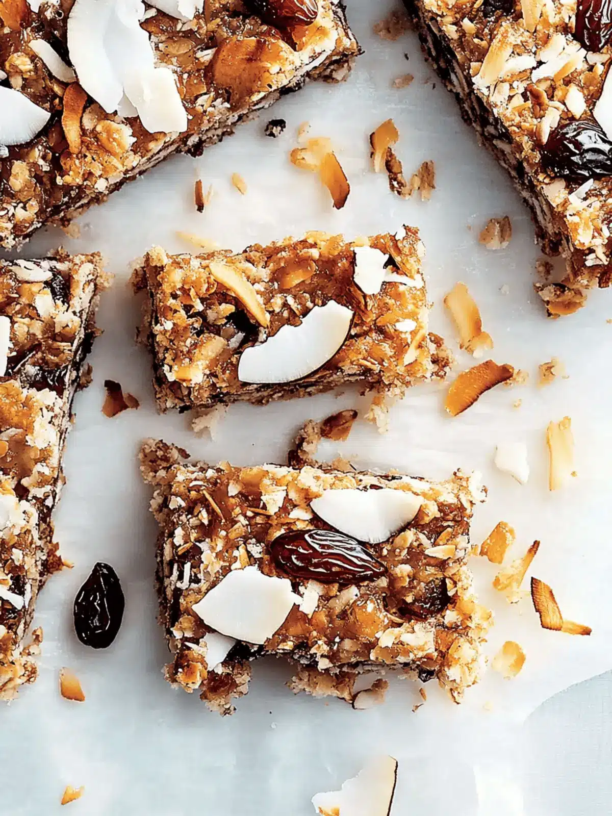 Coconut-Date Power Breakfast Bars