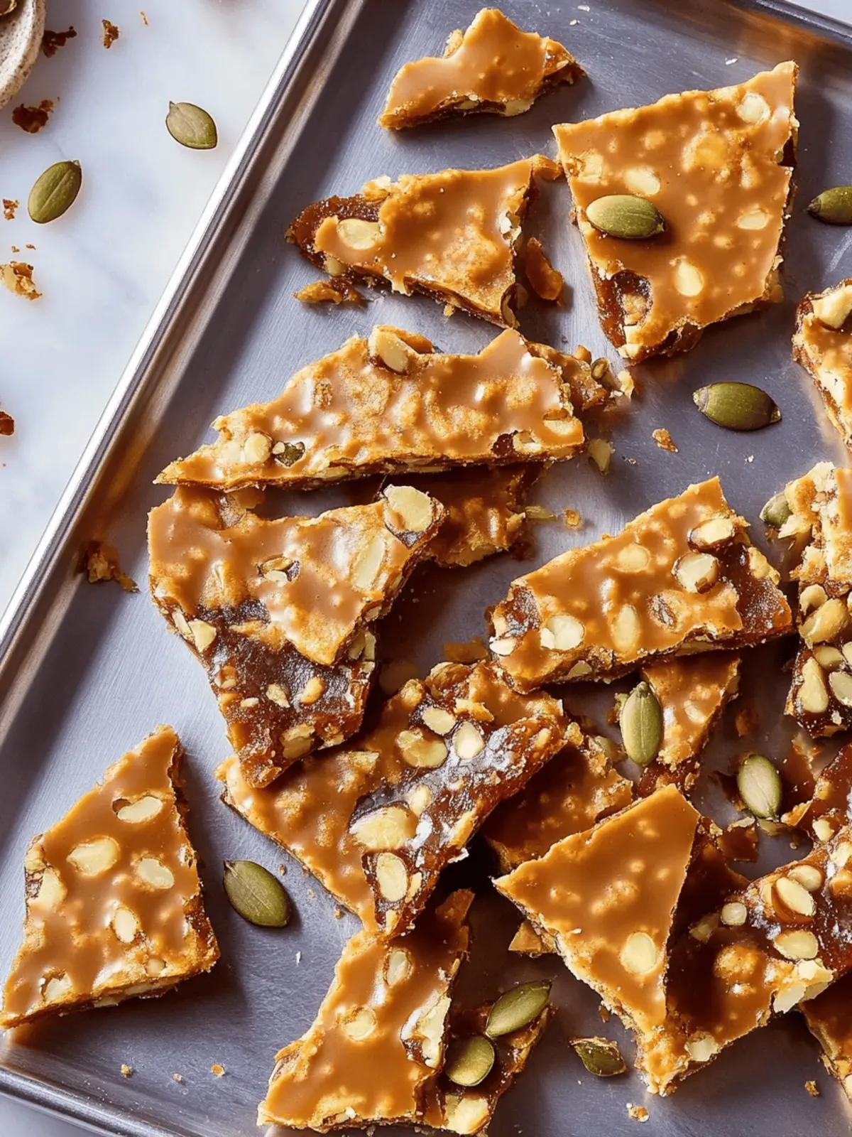 Pumpkin Seed Toffee