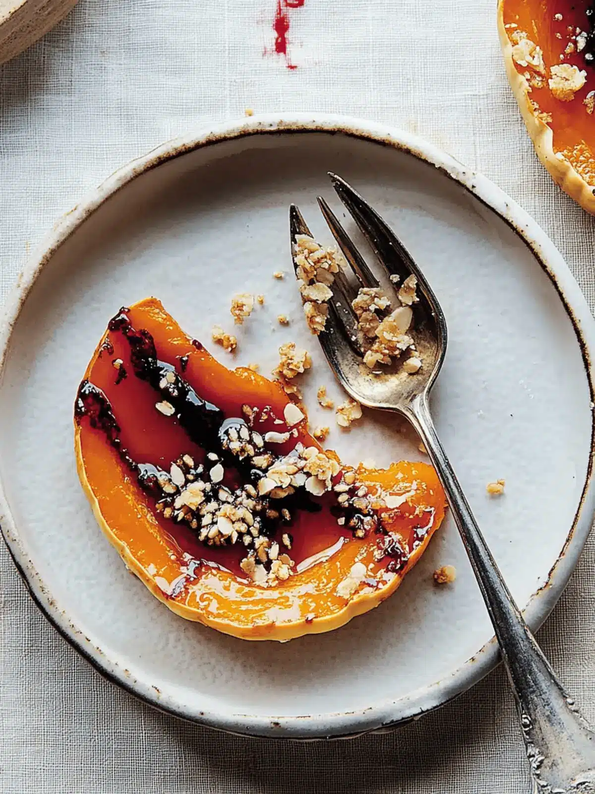 Candied Pumpkin With Tahini and Date Syrup (Kabak Tatlısı)