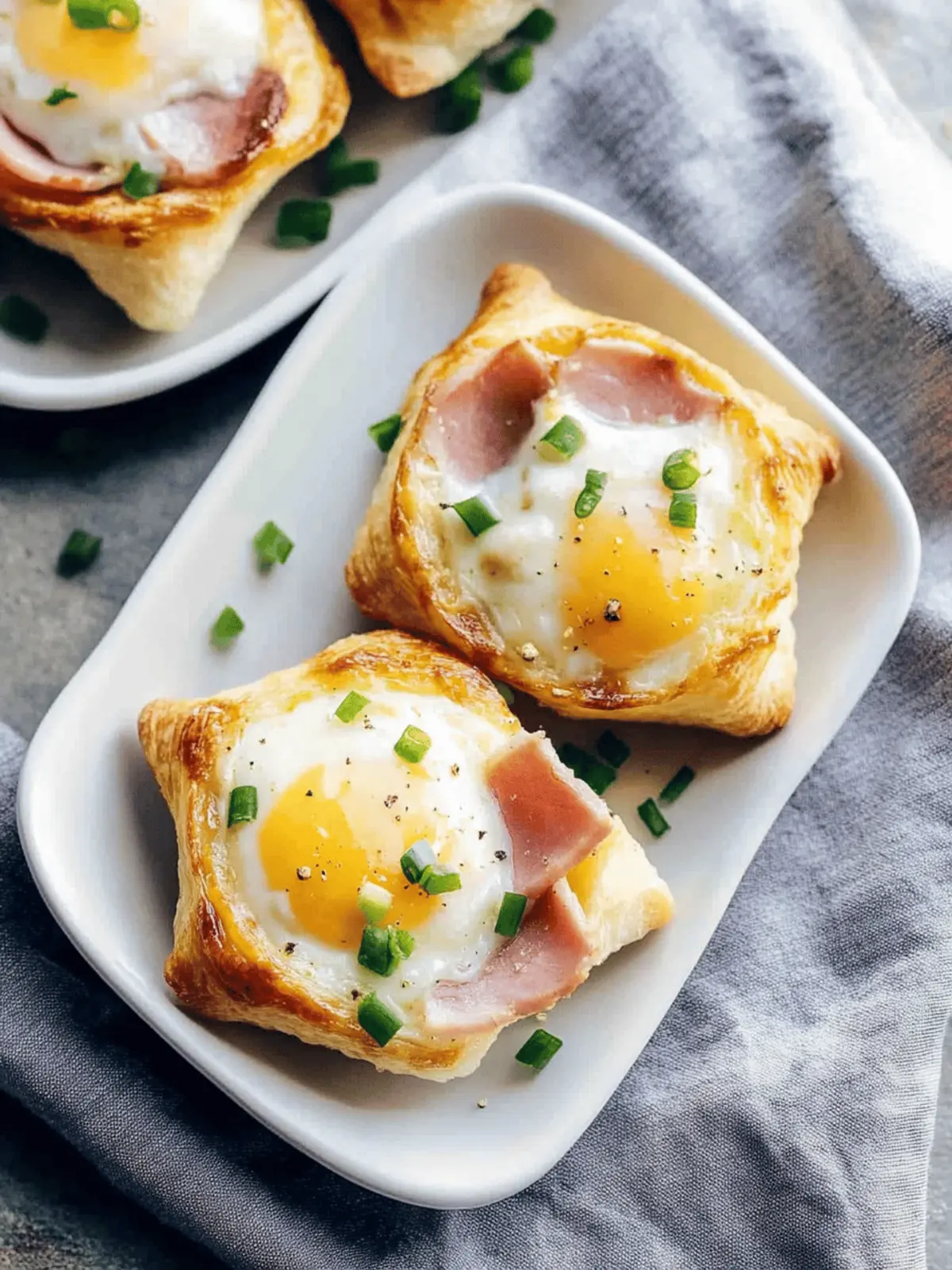 Ham, Egg, and Cheese Brunch Cups
