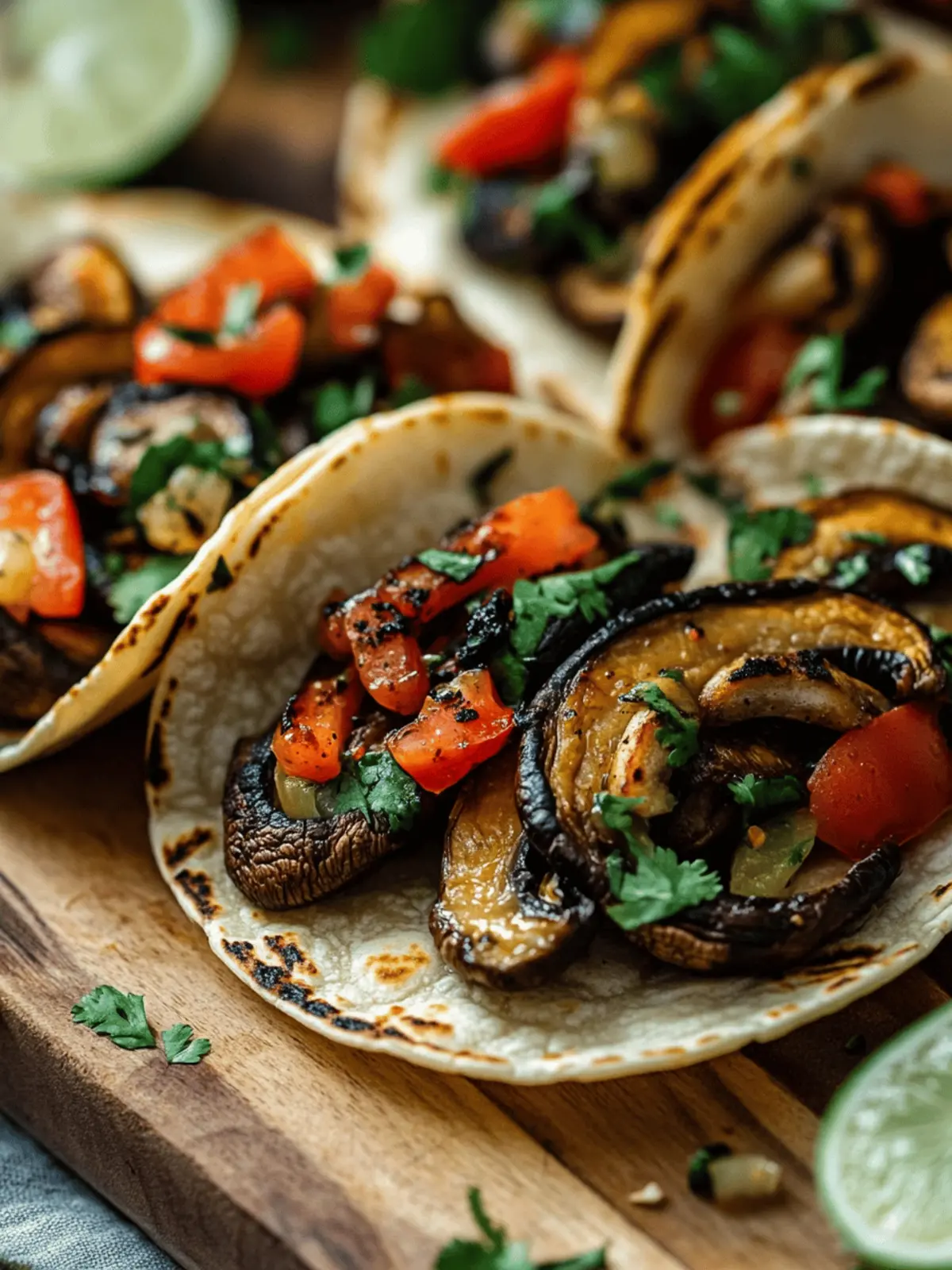 Grilled Portobello Tacos