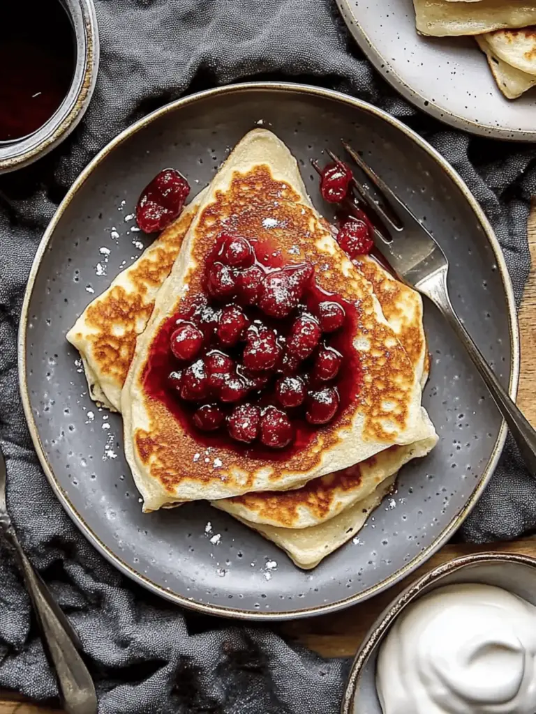 Swedish Pancakes