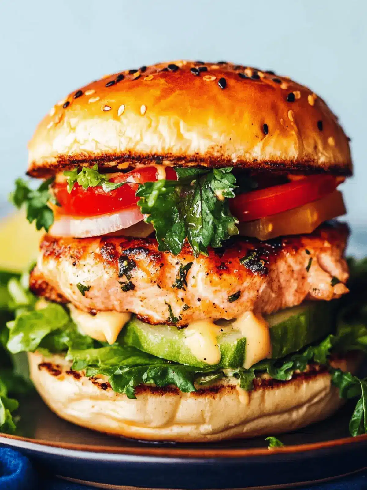 The Ultimate Salmon Burger (30 Minutes!)
