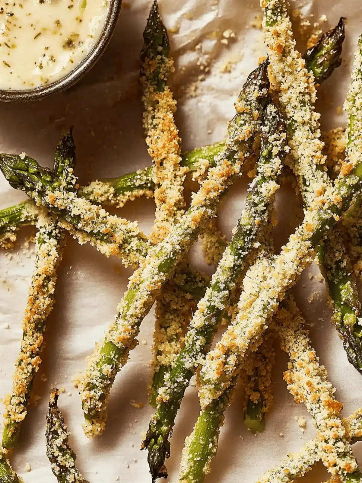 Parmesan Asparagus Fries