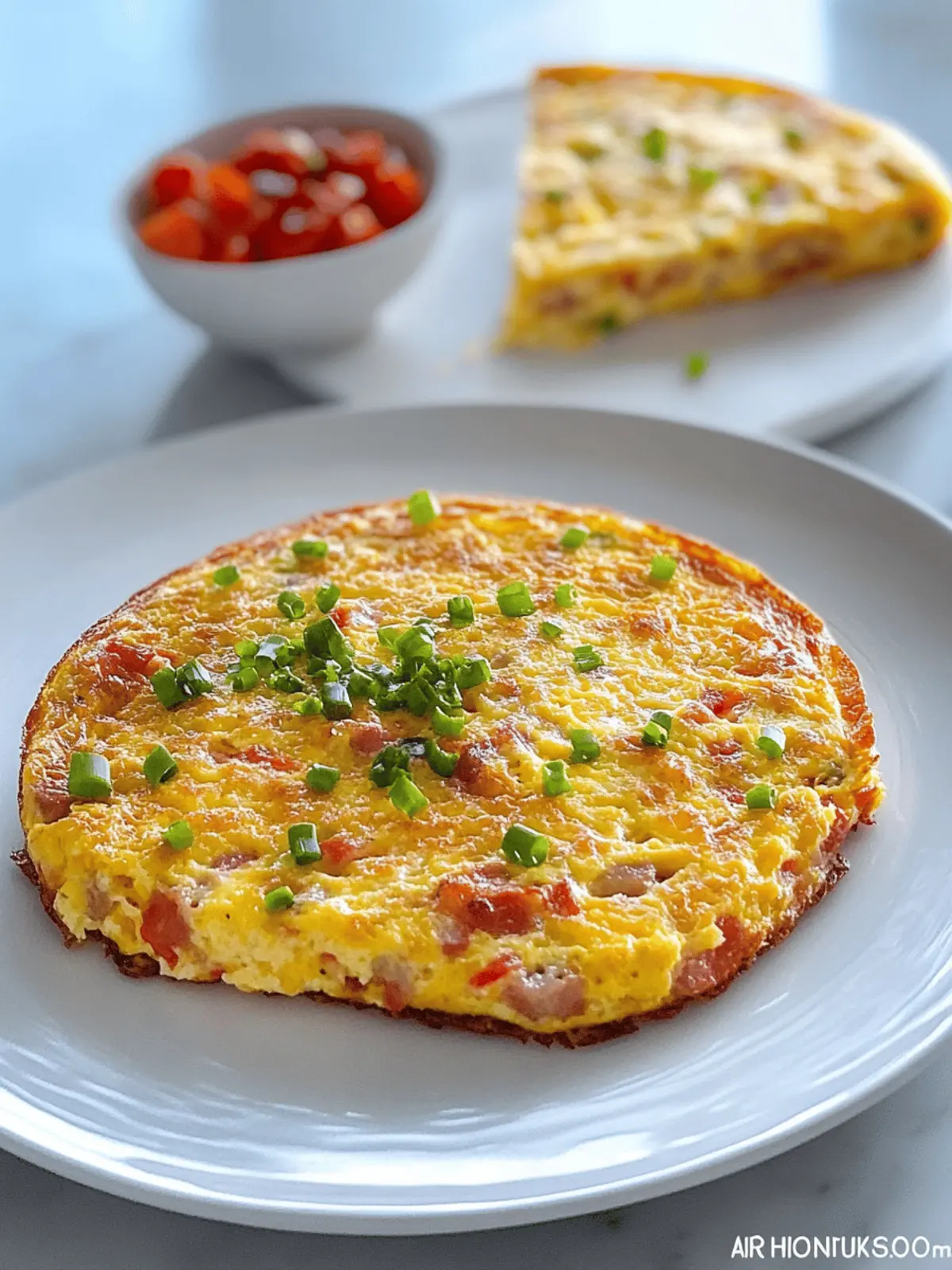 Air Fryer Longganisa Frittata Recipe