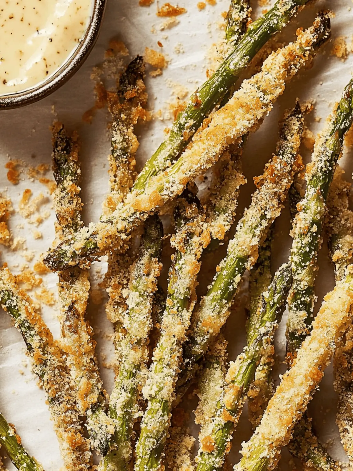 Parmesan Asparagus Fries