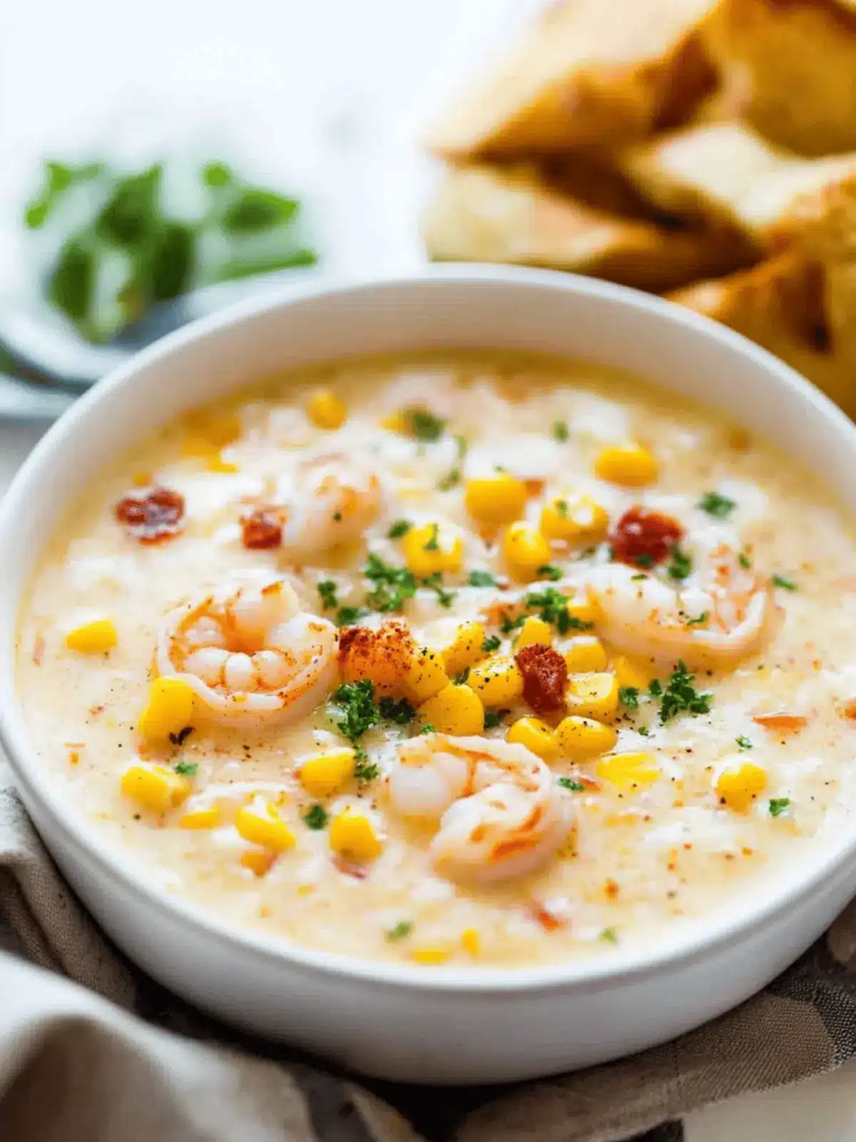 Shrimp Corn Chowder