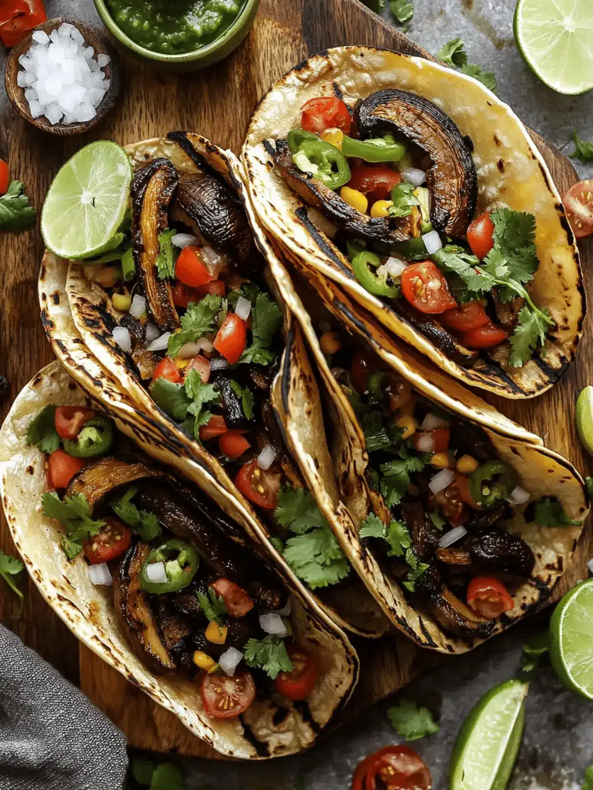Grilled Portobello Tacos