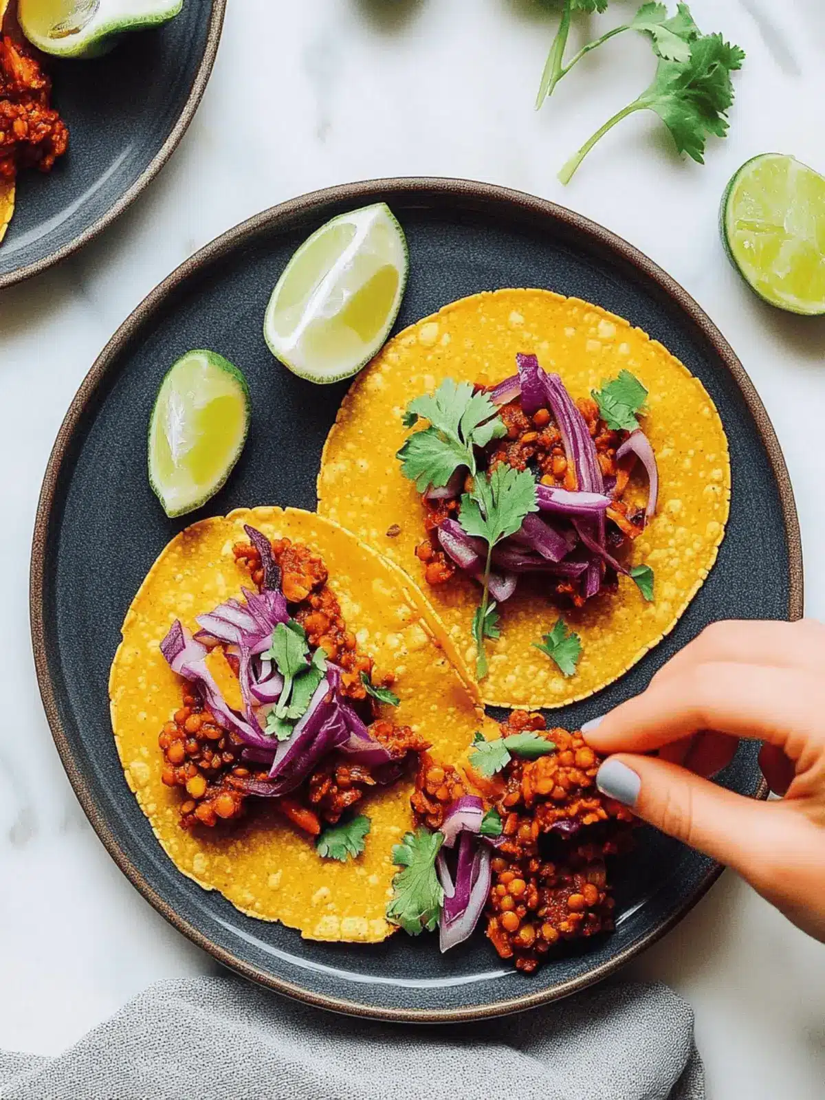 1-Pot Smoky Lentil Vegan Taco “Meat” in Just 30 Minutes 5 1-Pot Smoky Lentil Vegan Taco “Meat”