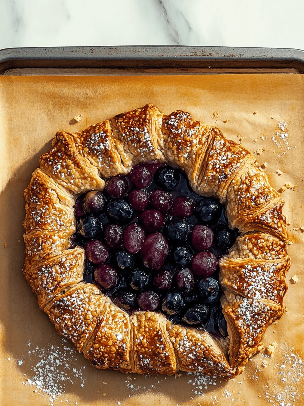 Jammy Grape Galette
