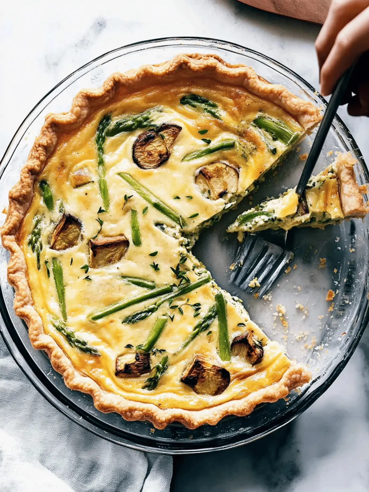 Springy Vegetable Quiche