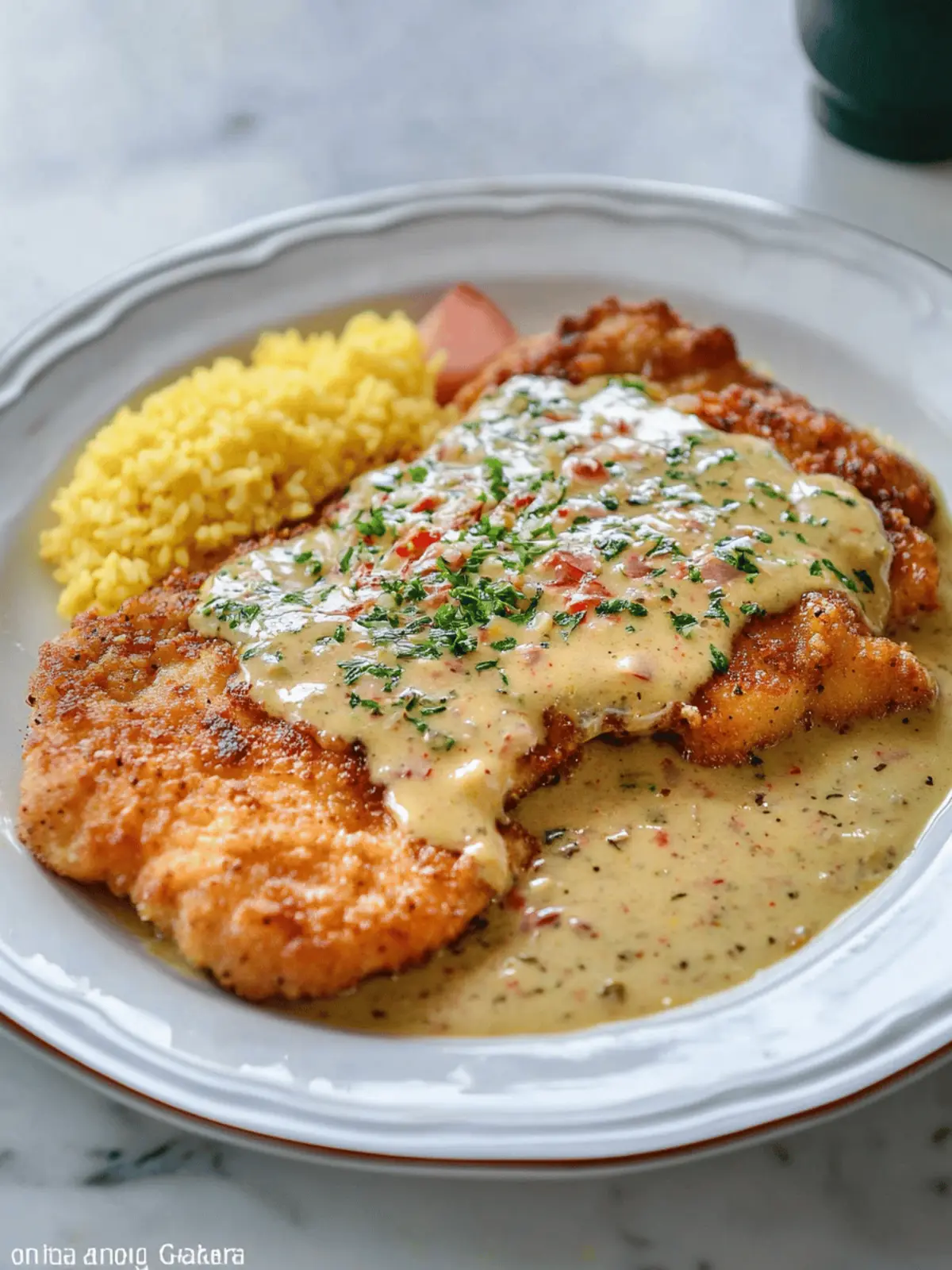 Filipino Chicken ala King with Creamy Sauce