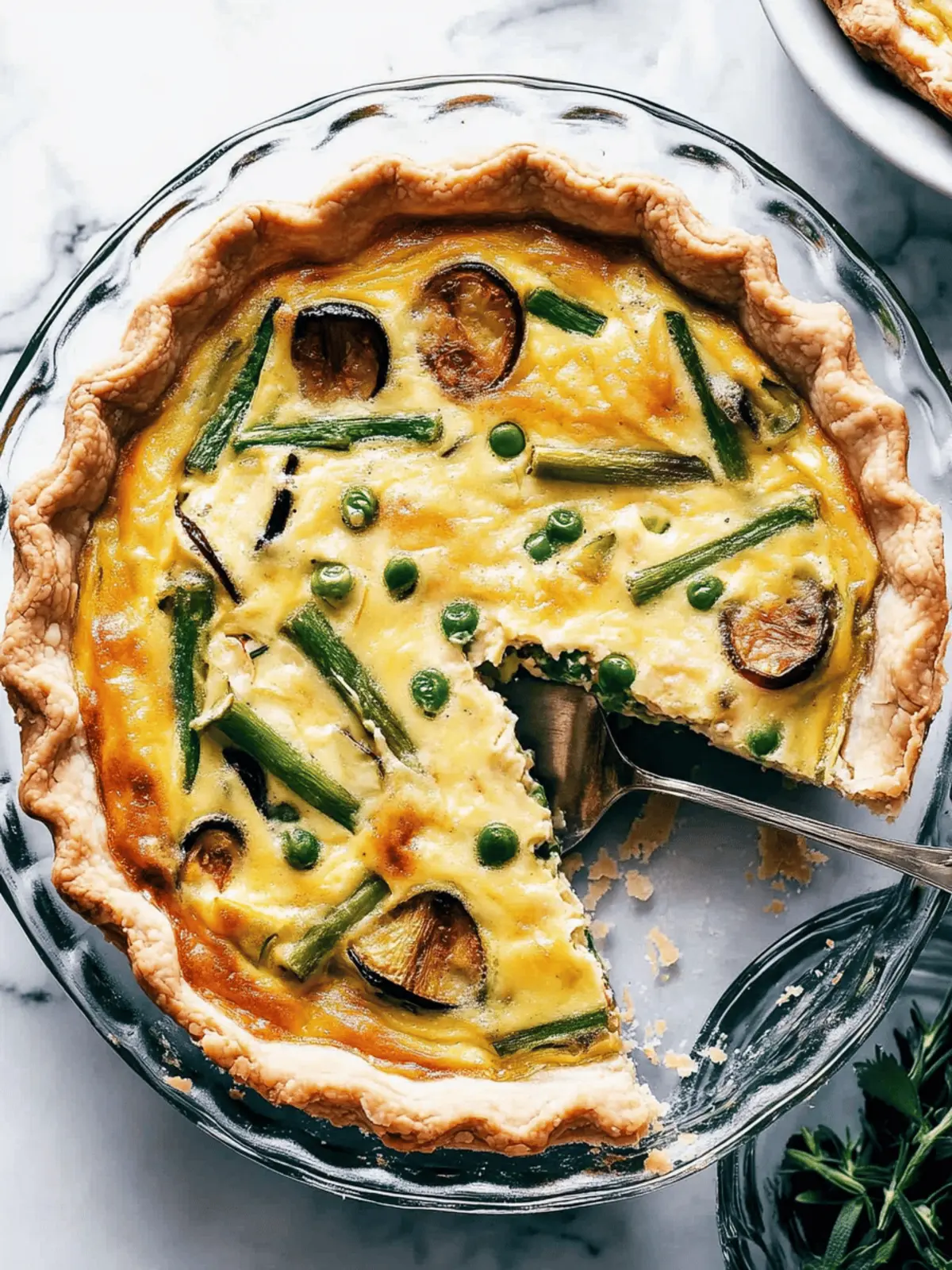 Springy Vegetable Quiche
