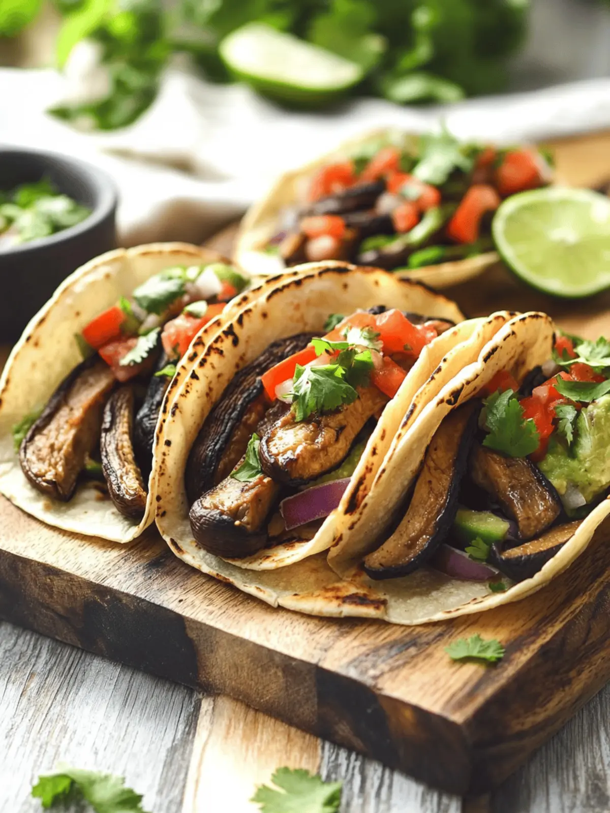 Grilled Portobello Tacos