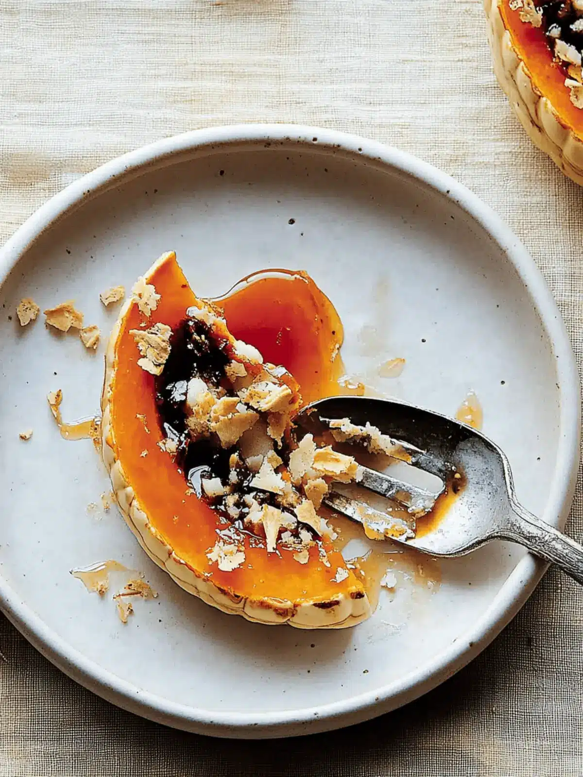 Candied Pumpkin With Tahini and Date Syrup (Kabak Tatlısı)