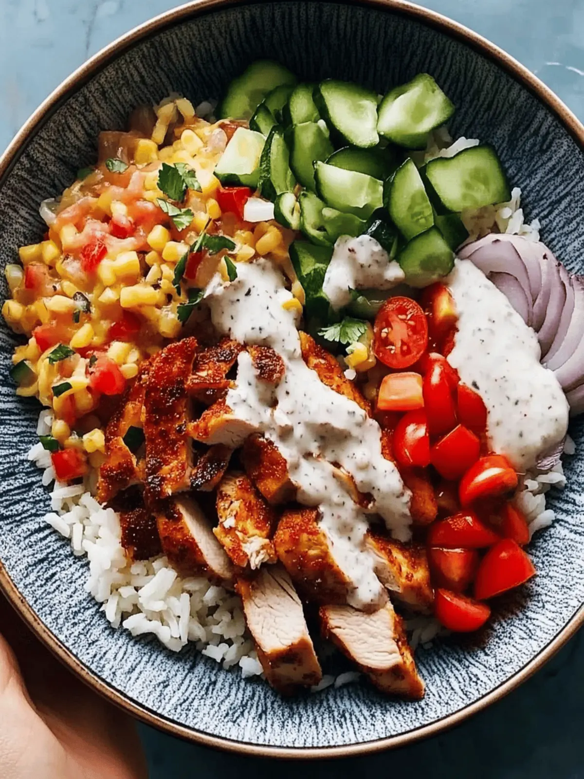 Banza Chicken Bowls with Calabrian Chili Sauce