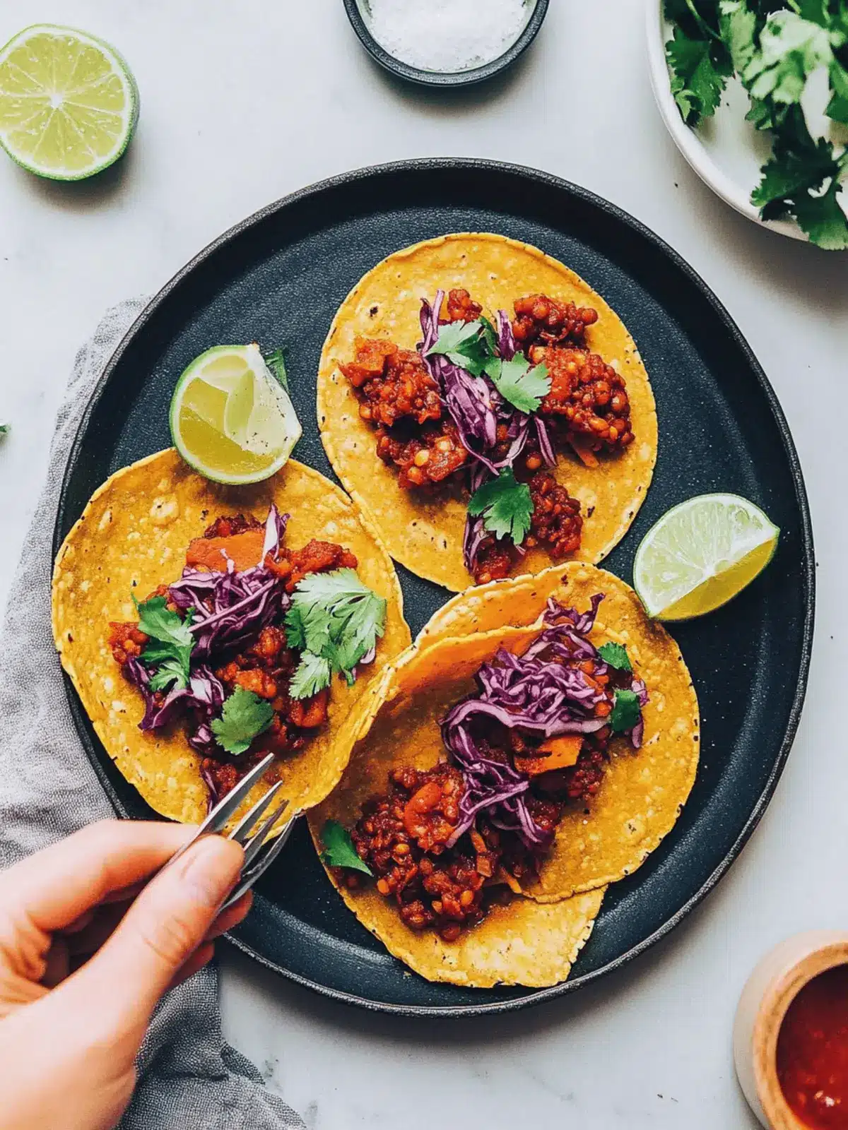1-Pot Smoky Lentil Vegan Taco “Meat” in Just 30 Minutes 3 1-Pot Smoky Lentil Vegan Taco “Meat”