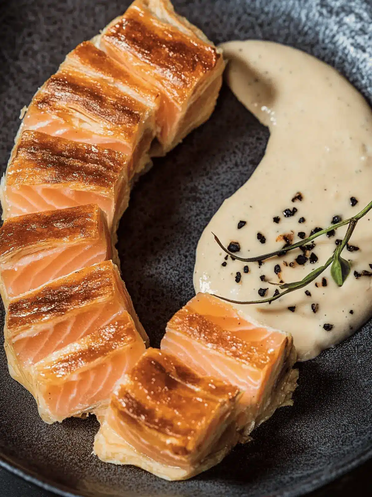 Salmon Strudel