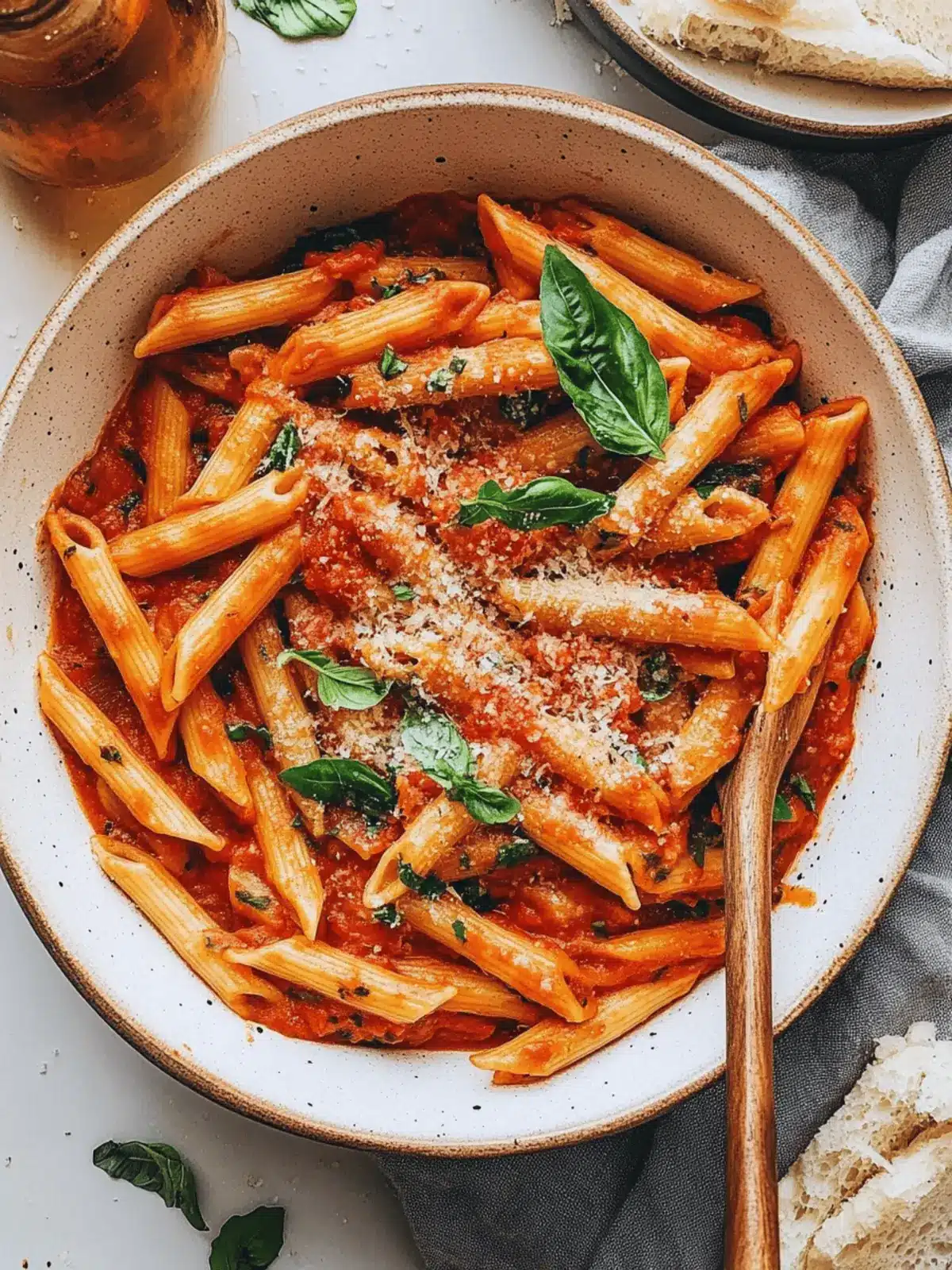 Easy Penne Arrabbiata