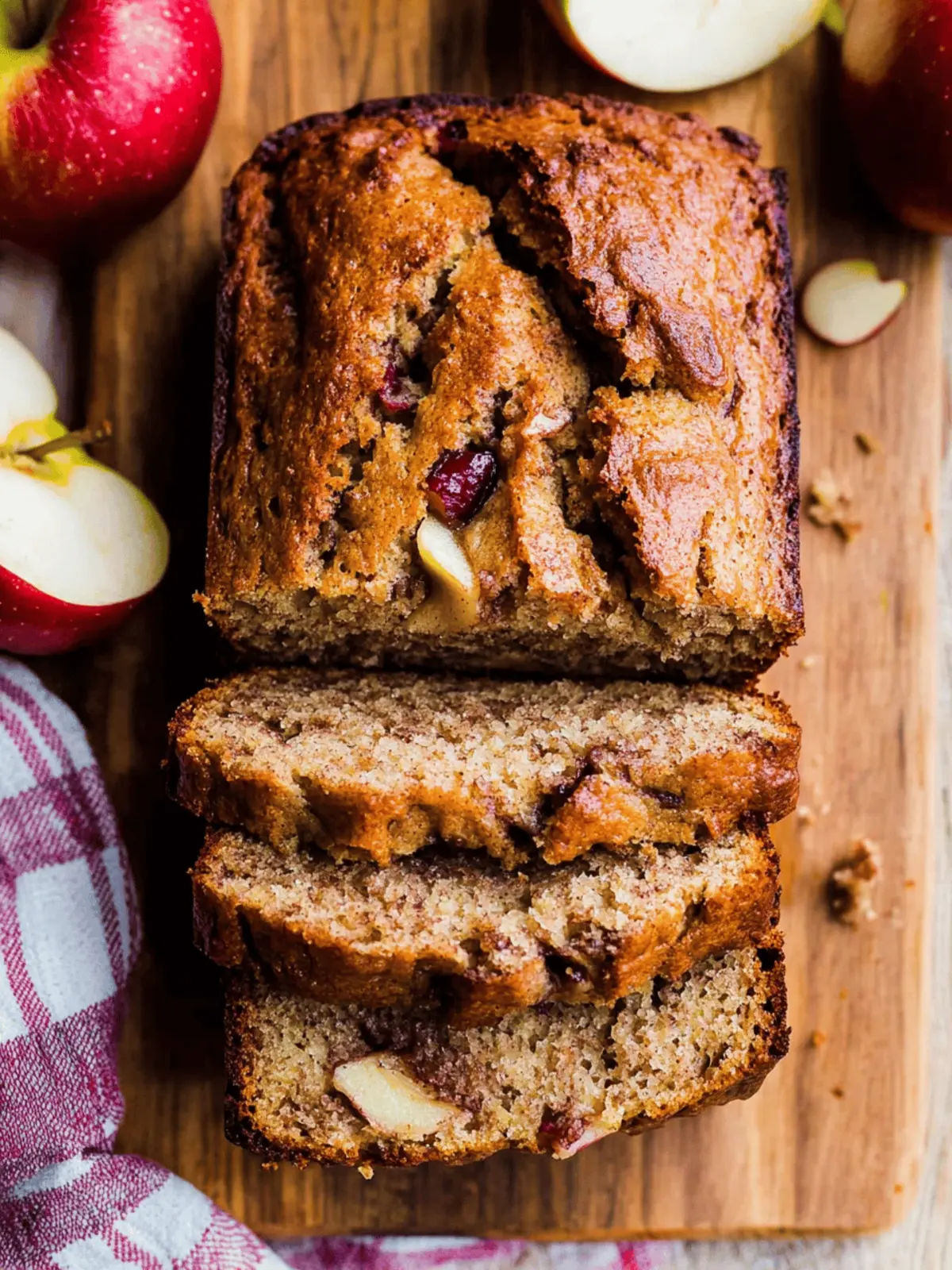 Apple Cinnamon Bread