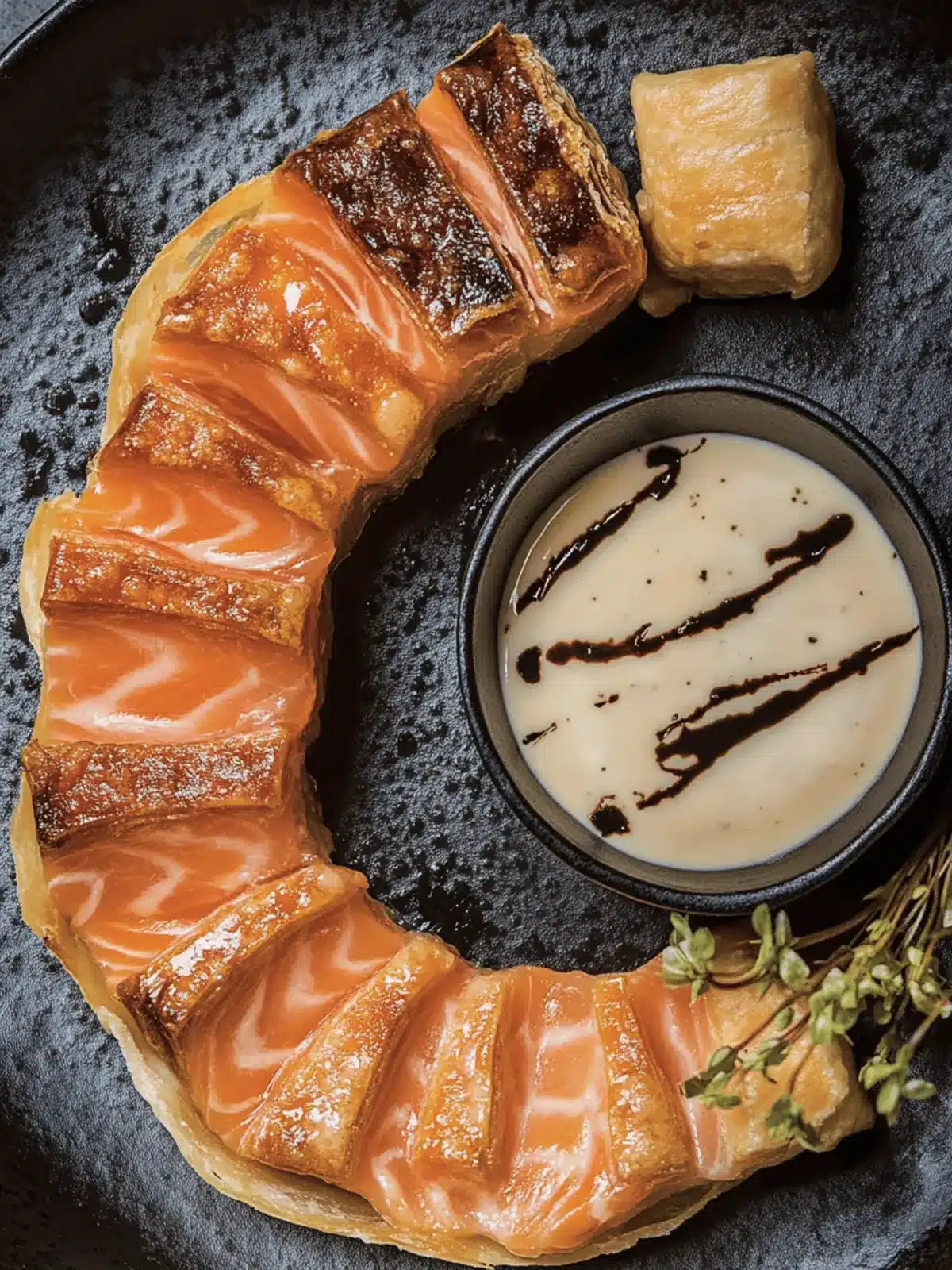 Salmon Strudel