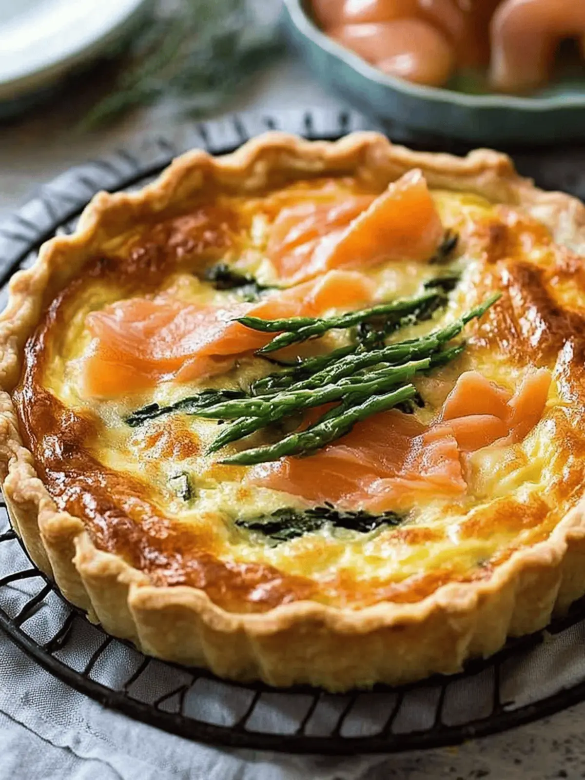 Salmon Quiche