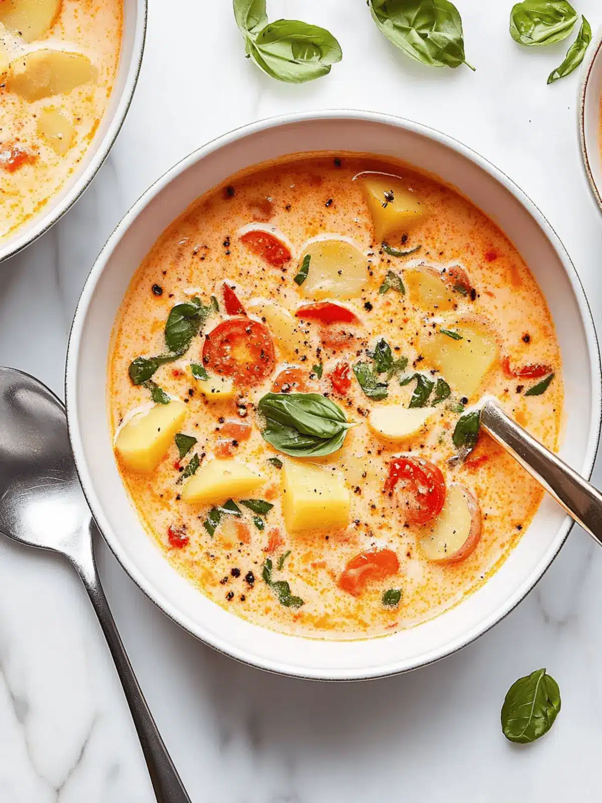 Sonoran-Style Potato, Cheese, and Tomato Soup