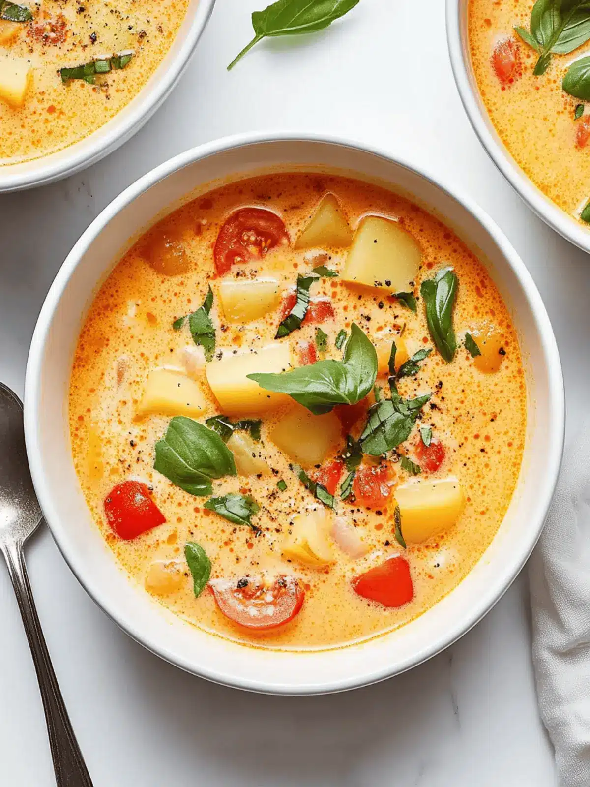 Sonoran-Style Potato, Cheese, and Tomato Soup