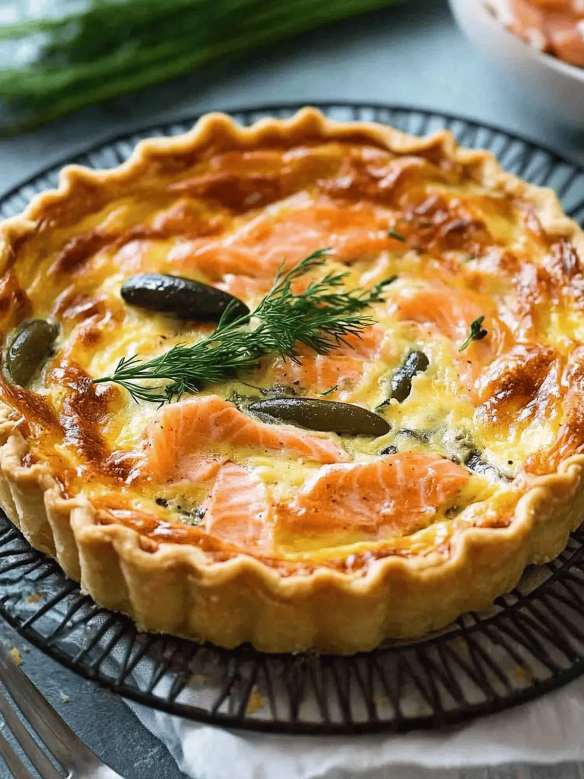 Salmon Quiche