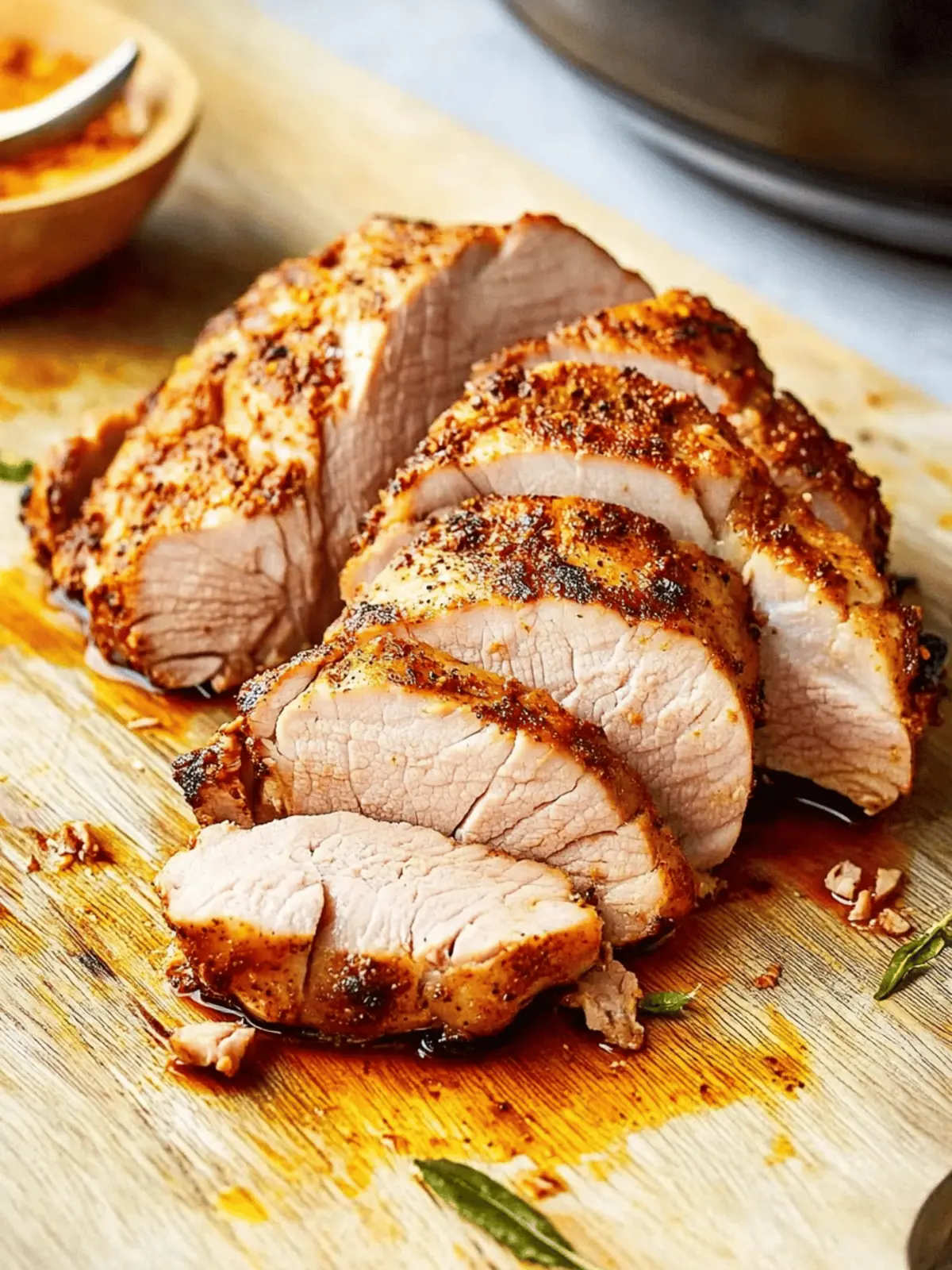 Instant Pot Pork Tenderloin