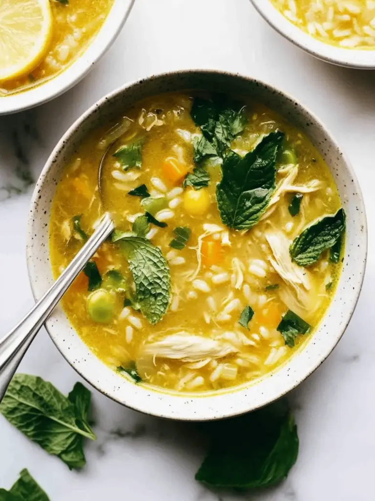 Healing Chicken and Rice Soup