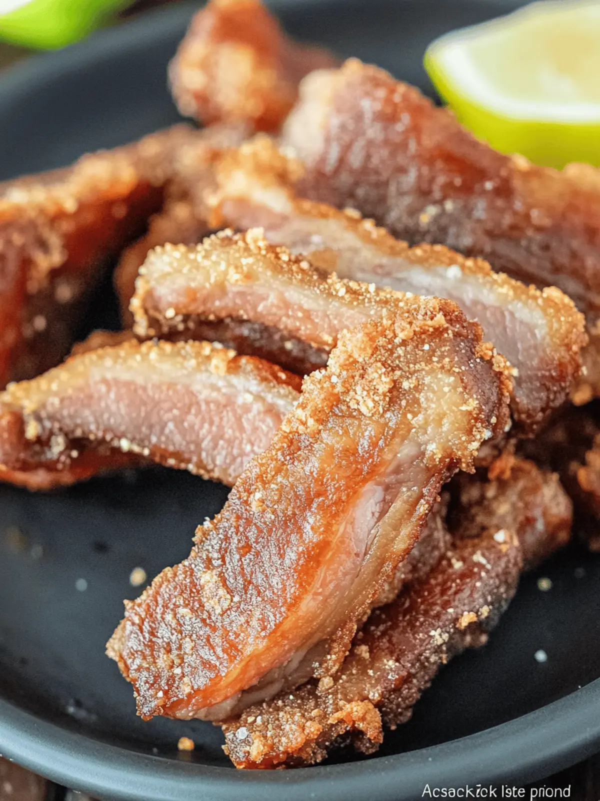 Fried Pork Belly Liempo