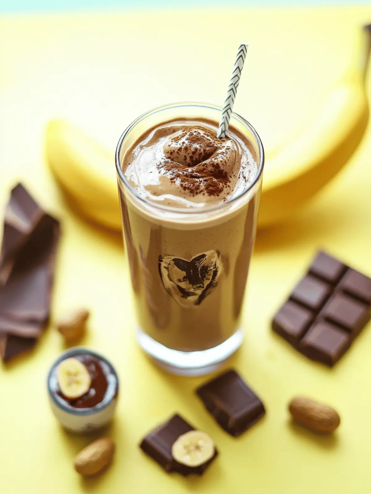 Chocolate Peanut Butter Banana Shake