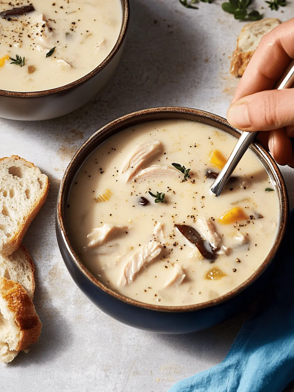 Cream of Turkey Soup