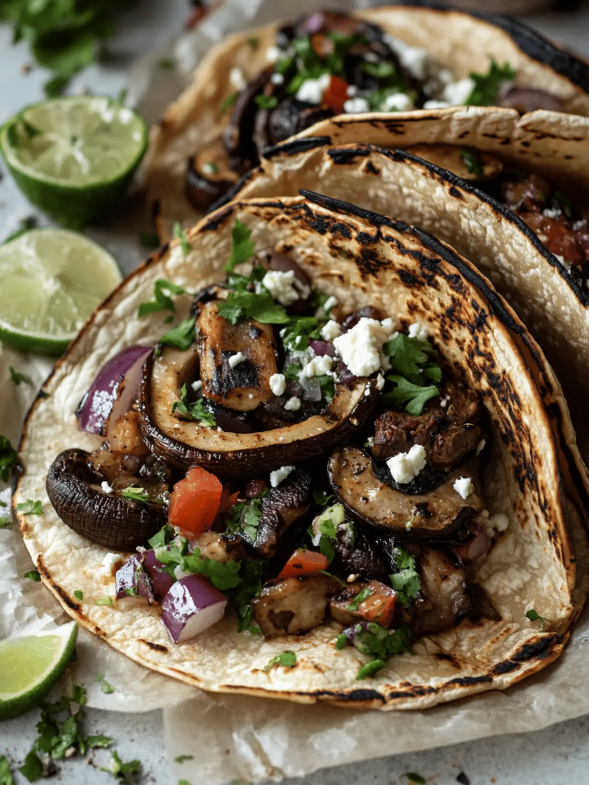Grilled Portobello Tacos